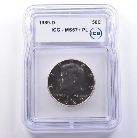 1989-D Kennedy Half Dollar MS67+ PL ICG *9118