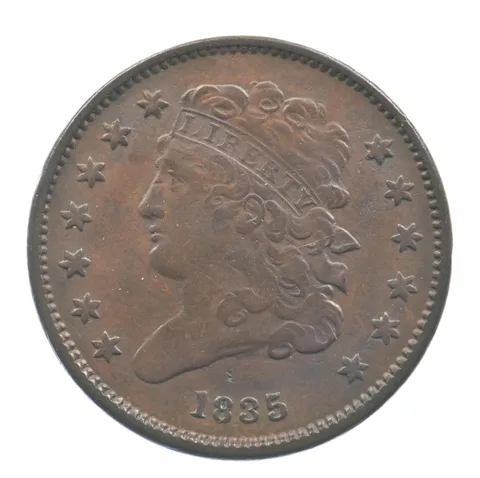 1835 Classic Head Half Cent *7671