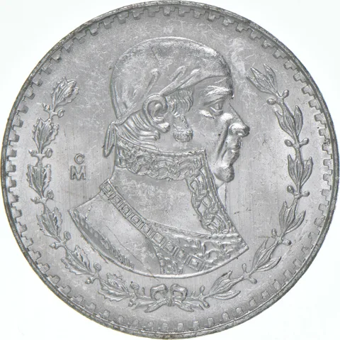 1964 Mo Mexico 1 Peso BU