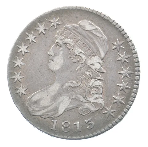 1813 Capped Bust Half Dollar O-107A R1 *5063
