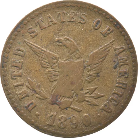 1890 United States Of America Token *7650