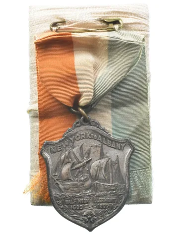 1609-1807 New York To Albany Half Moon Clermont Medal *0153