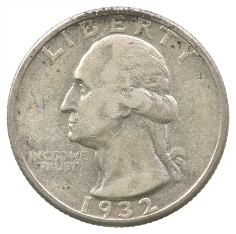 1932-D Washington Quarter a6198