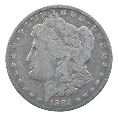 Early - 1885-O Morgan Silver Dollar - 90% US Coin *557
