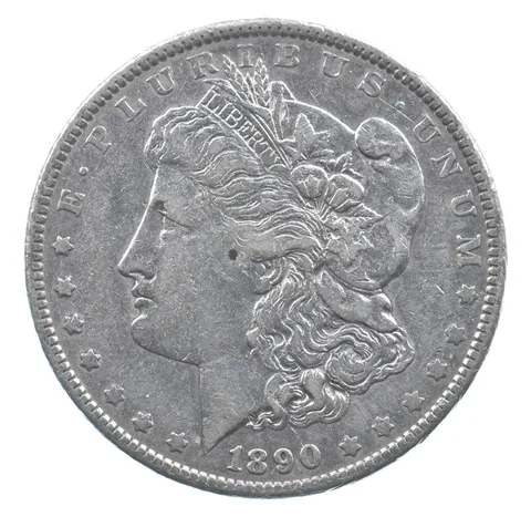 Better 1890 Morgan Silver Dollar - 90% US Coin - Nice Coin *658