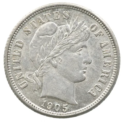 1905-S Barber Dime *8227