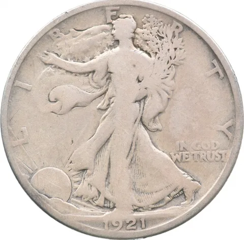1921-D Walking Liberty Half Dollar *3714