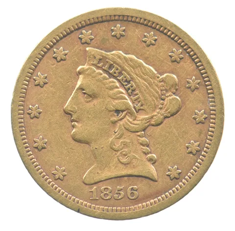1856-S $2.50 Liberty Head Gold Quarter Eagle *6545