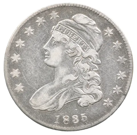 1835 Capped Bust Half Dollar *5978