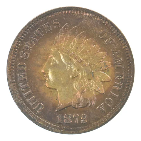 1879 Indian Head Cent Beautiful Tone *4195