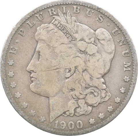 1900-O/CC Morgan Silver Dollar O Over CC a5846