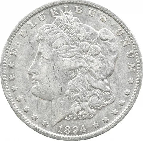 1894-O Morgan Silver Dollar *7739