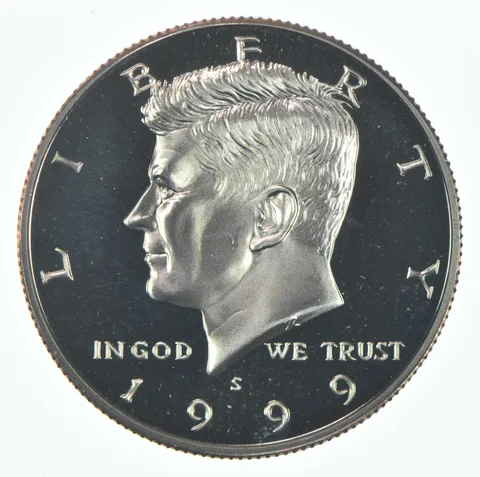 1999-S Kennedy Half Dollar CLAD Proof