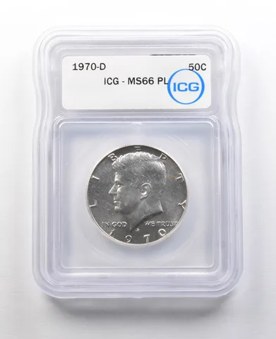 1970-D Kennedy Half Dollar MS66 PL ICG *8915