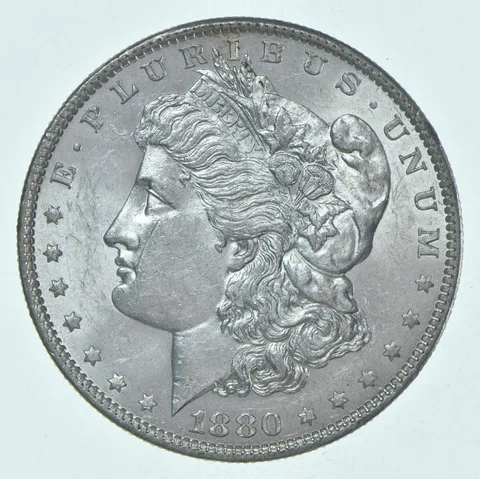 BU/Unc 1880-O Morgan Silver Dollar (1 coin)