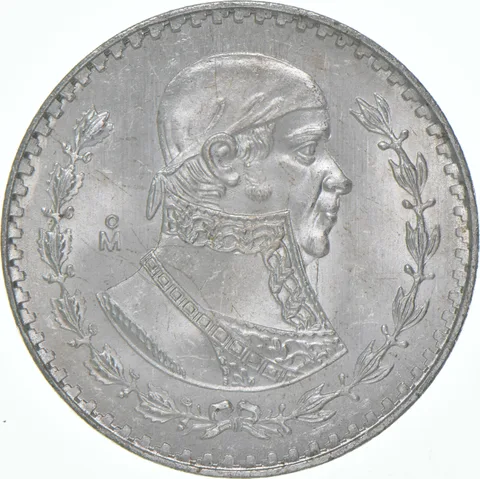 1965 Mo Mexico 1 Peso BU
