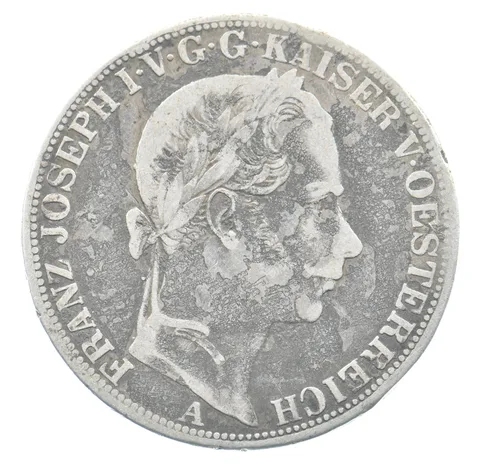 1861 A Austria Thaler Joseph I KM#2244 *5090