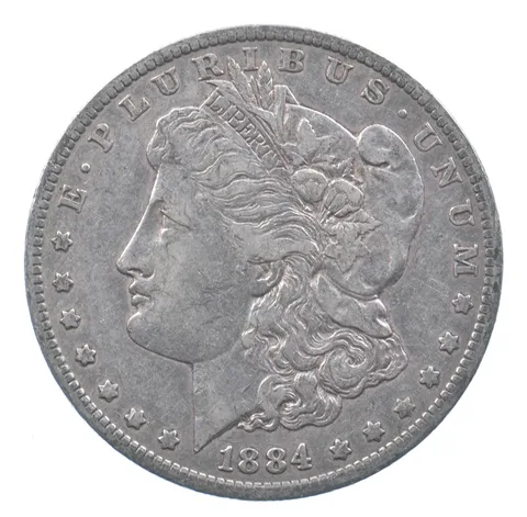 Early - 1884-O Morgan Silver Dollar - 90% US Coin *001
