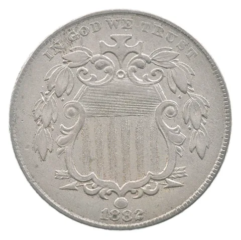 1882 Shield Nickel *4645