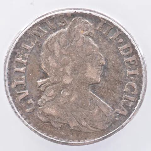 1701 Great Britain 3 Pence KM#501 EF40 ICG Beautiful Tone *1926