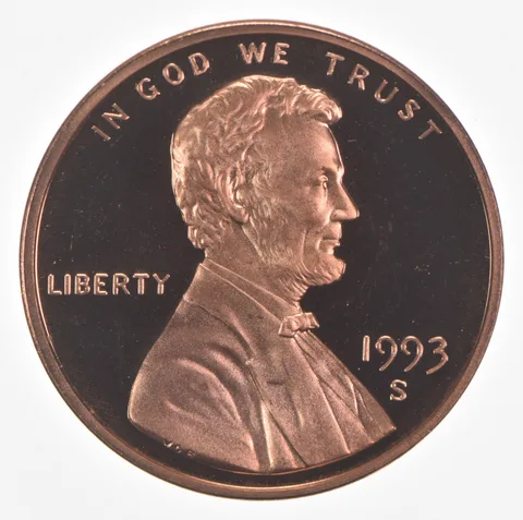 1993-S Lincoln Memorial Cent Proof