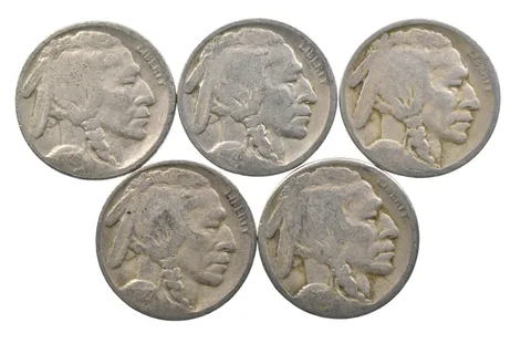BETTER Lot 1928-S 1928-S 1927-S 1927-S 1928-S Buffalo Nickel Collection *143