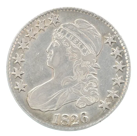 1826 Capped Bust Half Dollar Beautiful Tone *0694