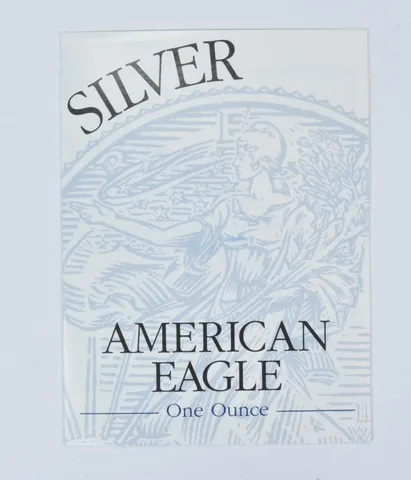 COA 1996-P American Silver Eagle Proof
