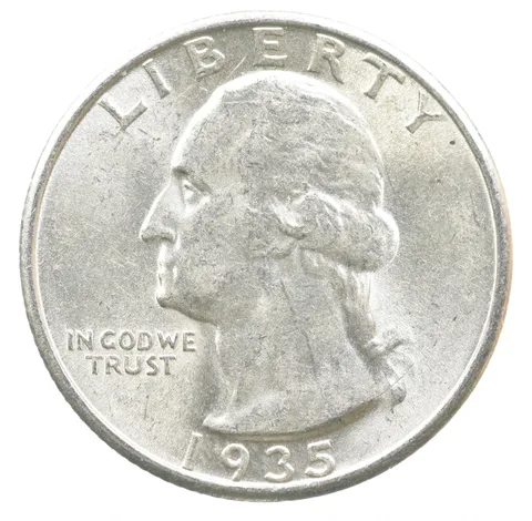 1935 Washington Quarter a3194