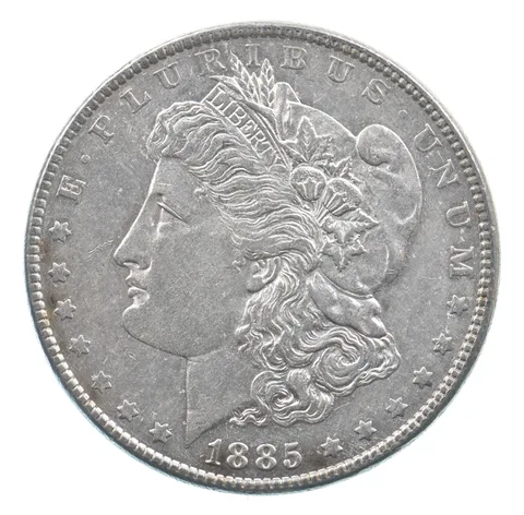 Better 1885 Morgan Silver Dollar - 90% US Coin - Nice Coin *409