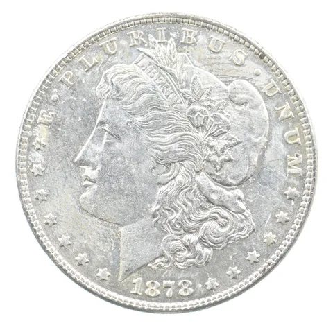 1878 Morgan Silver Dollar 7/8 TF *3345