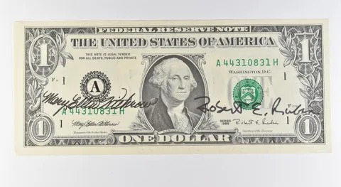 1995 $1 Boston MA FRN Green Seal Courtesy Signature *9633