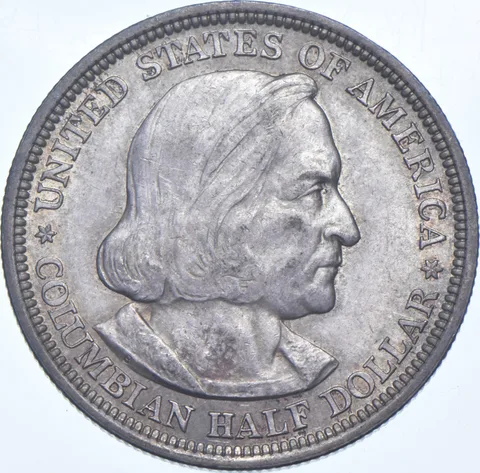 1893 Columbian Commemorative Half Dollar a9422
