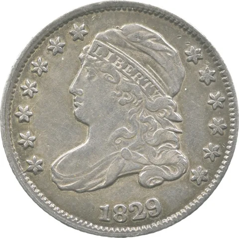 1829 Capped Bust Dime *9008