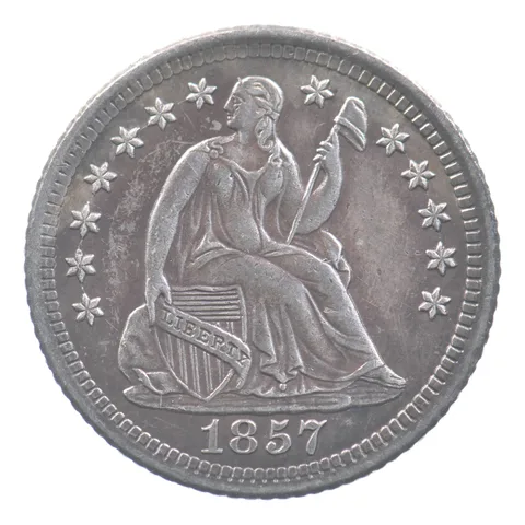 1857-O Seated Liberty Half Dime *8872