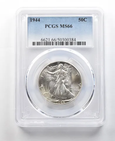 1944 Walking Liberty Half Dollar MS66 PCGS *0354