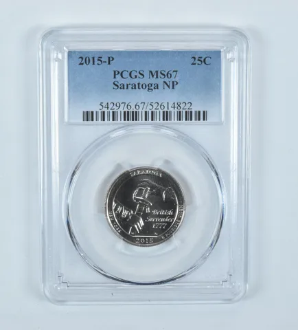 2015-P Washington Quarter ATB Saratoga MS67 PCGS