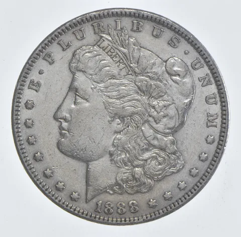 1888 Morgan Silver Dollar Estate Coin Collection *263