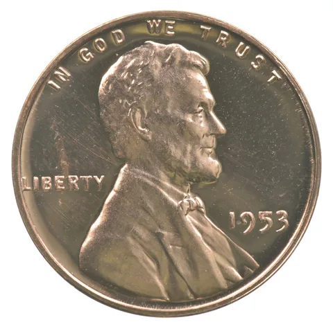 1953 Lincoln Wheat Cent Proof Cameo *8912