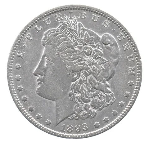 1893 Morgan Silver Dollar *8890