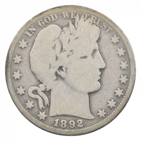 1892-O Barber Half Dollar *7553