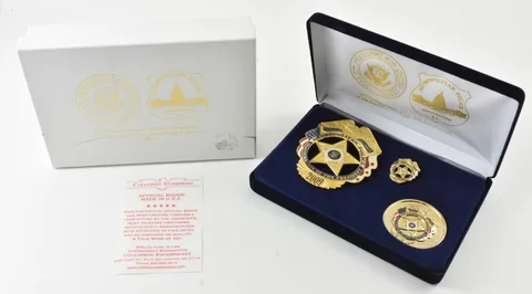 2009 DC Metropolitan Police Badge 56th Presidential Inauguration Commem. a7939