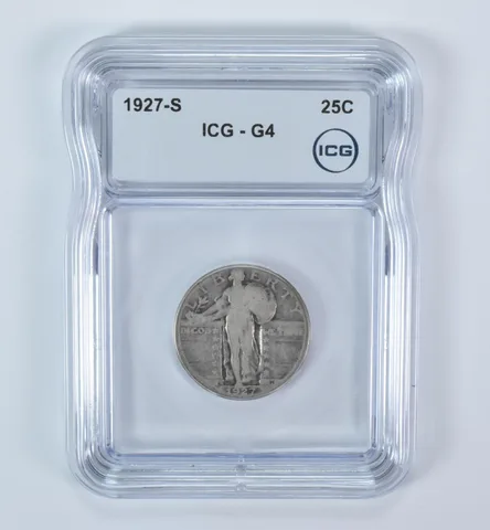 1927-S Standing Liberty Quarter G4 ICG