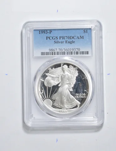 PR70 DCAM 1993-P American Silver Eagle PCGS *3381