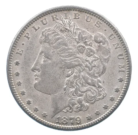 Better 1879-S Morgan Silver Dollar - 90% US Coin - Nice Coin *358