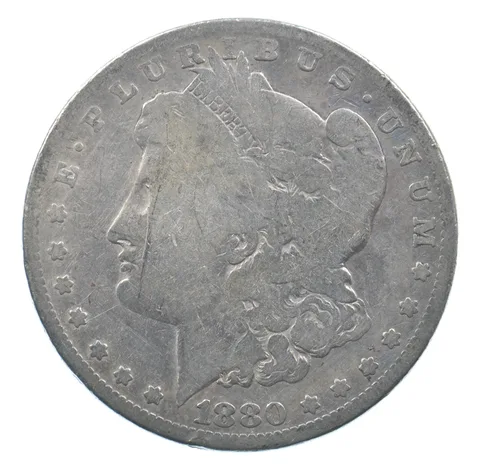 Early - 1880-O Morgan Silver Dollar - 90% US Coin *688