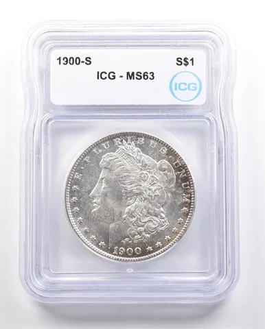 1900-S Morgan Silver Dollar MS63 ICG *3427