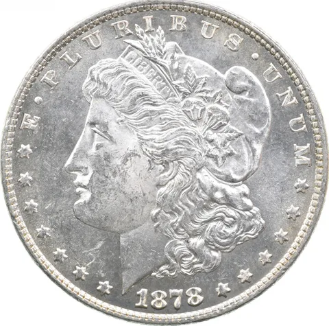 1878 8TF Morgan Silver Dollar *3732