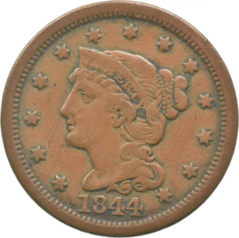 1844 Liberty Head Large Cent *2343