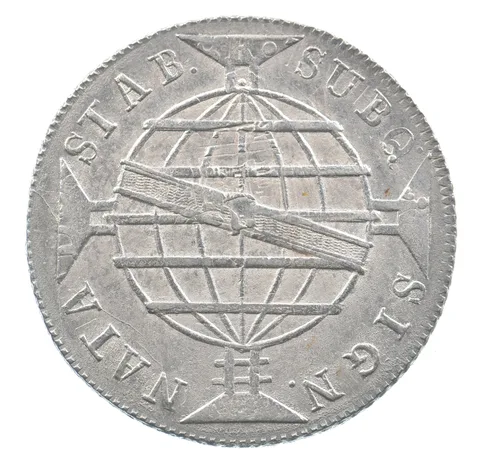 1816 Brazil 960 Reis Overstruck *0049